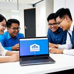 로컬 디지털 경제와 협동조합의 역할 - Cooperative E-Commerce Success**

A group of Malaysian cooperative members, fully clothed in appropr...